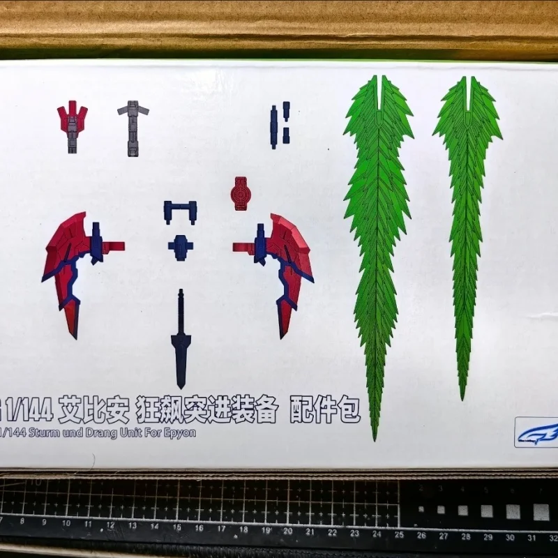 2024 New Arrival Model Weapon Pack Rg 1/144 Epyon Storm Gear Modified Special Effects Accessory Bag  Models Toys  Birthday Gifts