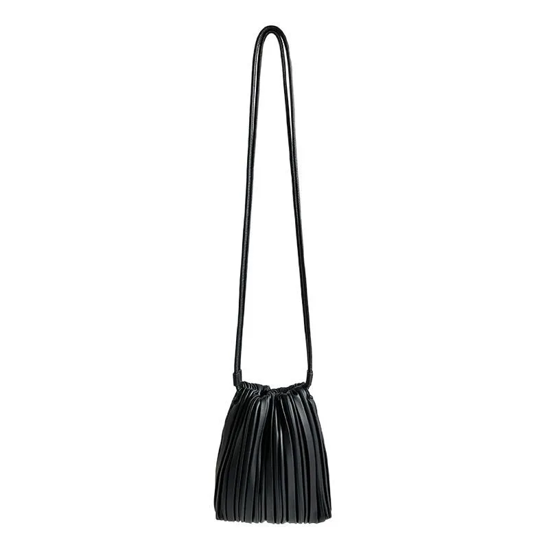 

2025 Fashionable New Crossbody Bag PU Single Shoulder Mini Bag Luxurious Multifunctional Pleated Casual Small Square Bag Handbag