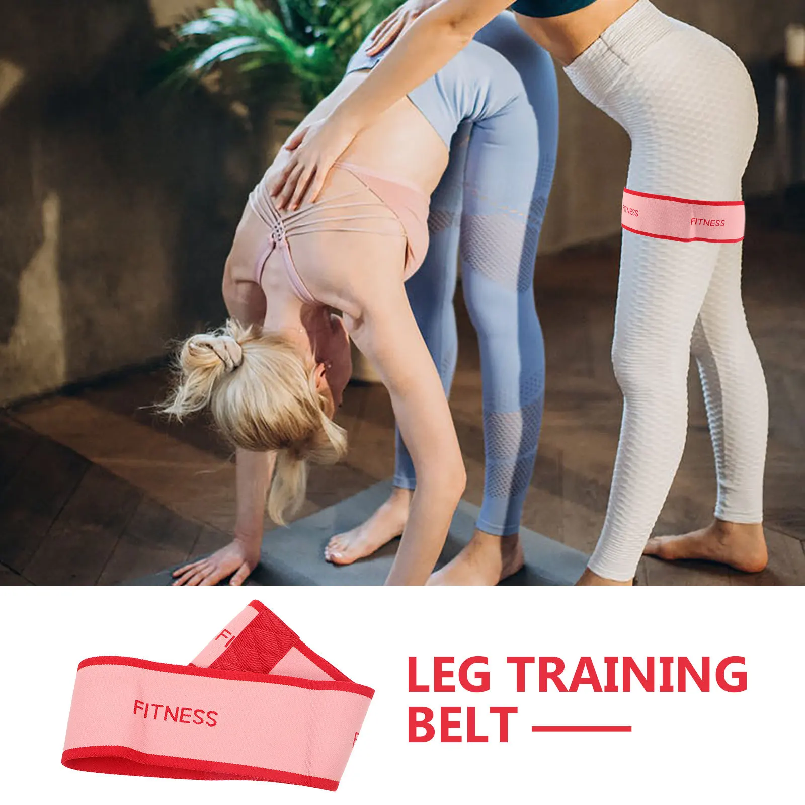 

1Set Resistance Bands Elastic Nylon Exercise Band Strength Training Fitness Yoga Stretching Workout Resistance Bands