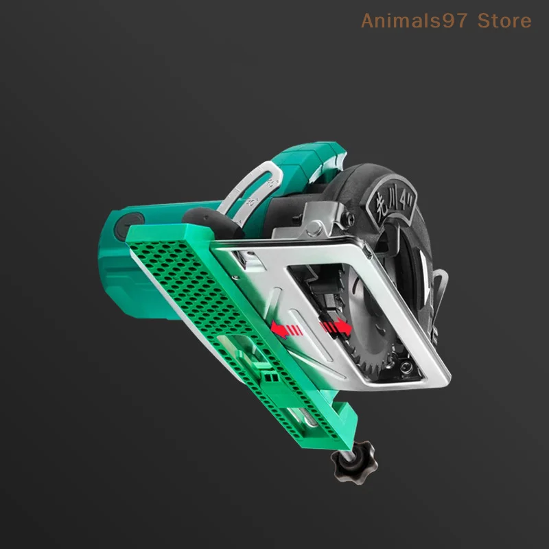 1Pc13.5-19.9cm Adjustable Cutting Machine Base Guide Electric Circular Saw Milling Positioning Clamp Tasks Woodworking Tool