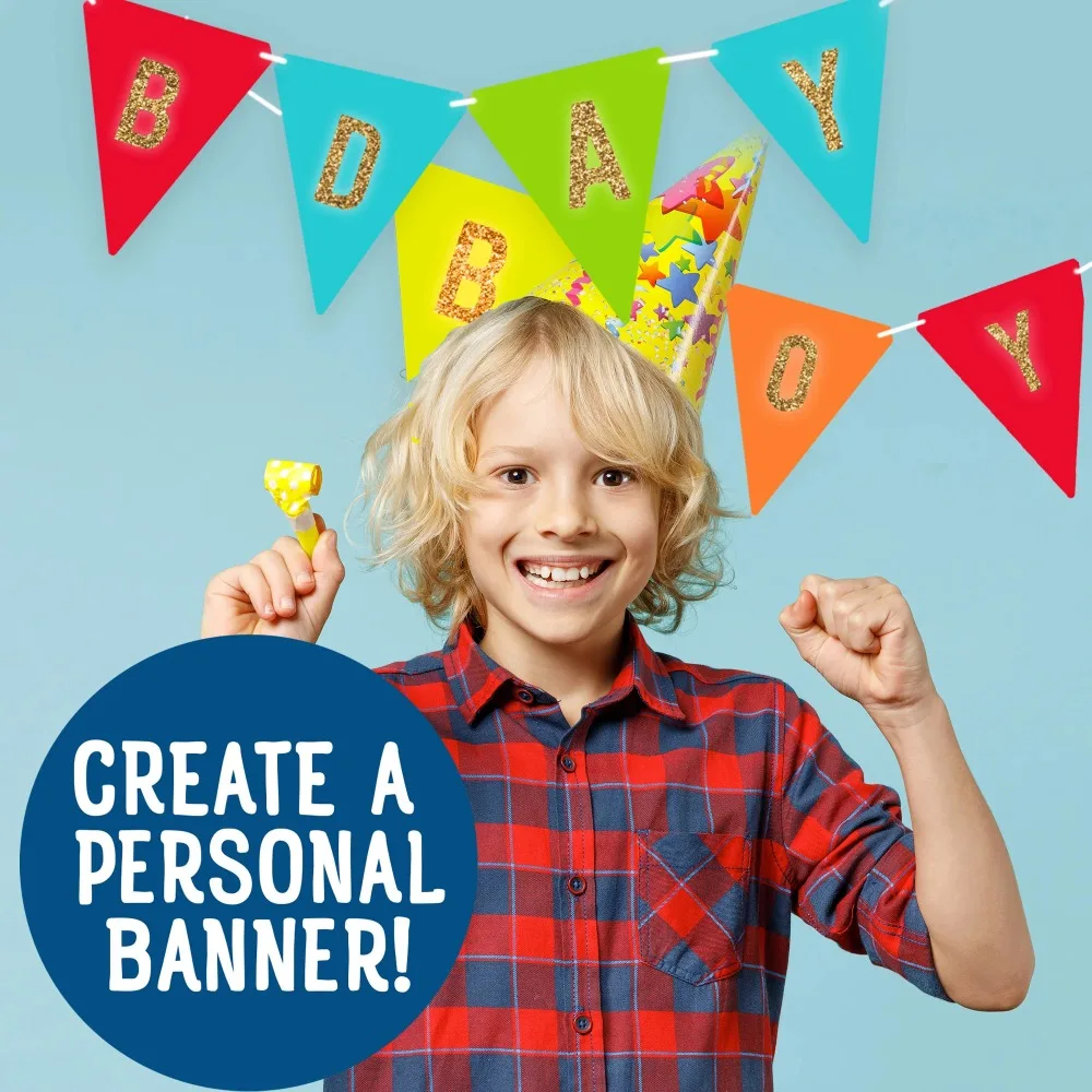 

Customizable Paper Banner Kit, Way to Celebrate