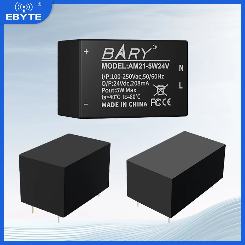AC-DC Buck EBYTE Power Supply Module Input Voltage 100V-250V Output Voltage 12V 5W Step-down AC Isolation Stabilized