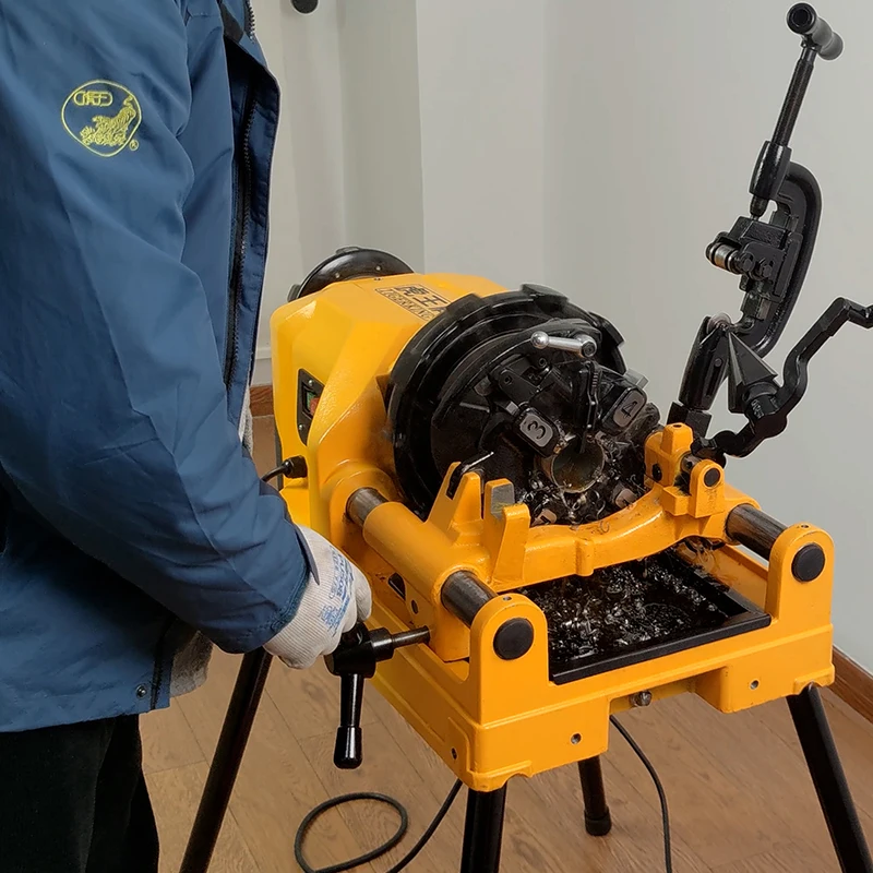 

Heavy Duty Motor Iron Pipe Threading Machine with 1500W