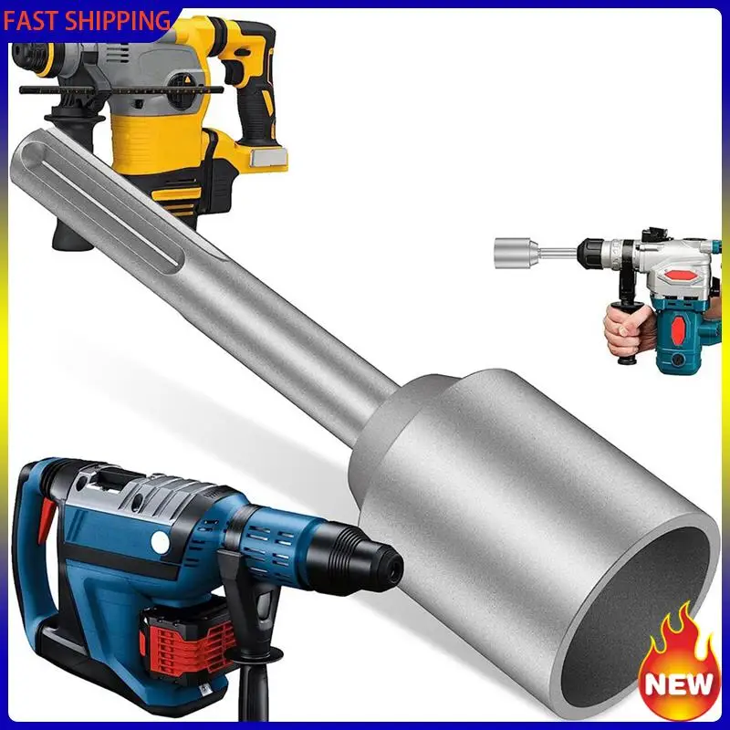 

Especial 2X отвертка для заземляющего стержня SDS-Max, сверхпрочная стальная отвертка для сверл 45 мм, для заземляющих стержней для перфораторной дрели (1,77 дюйма)