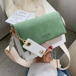 Fashion Small Suede Leather Crossbody Bags for Women Handbags 2022 New Ladies Designer Shoulder Messenger Bags Female Purses