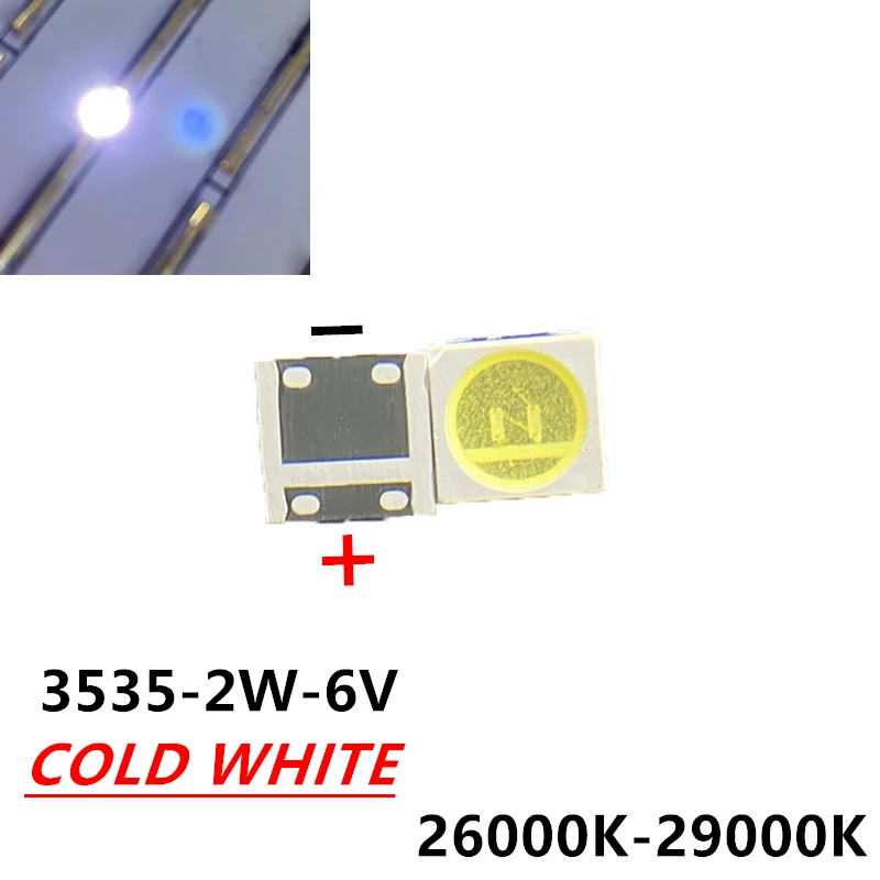 3535 SMD LED TV Backlight 1W 3V 6V Diode Televisao LG 3535 3537 LED Diodes TV Backlit Cool Cold White LED LCD Backlight Repair