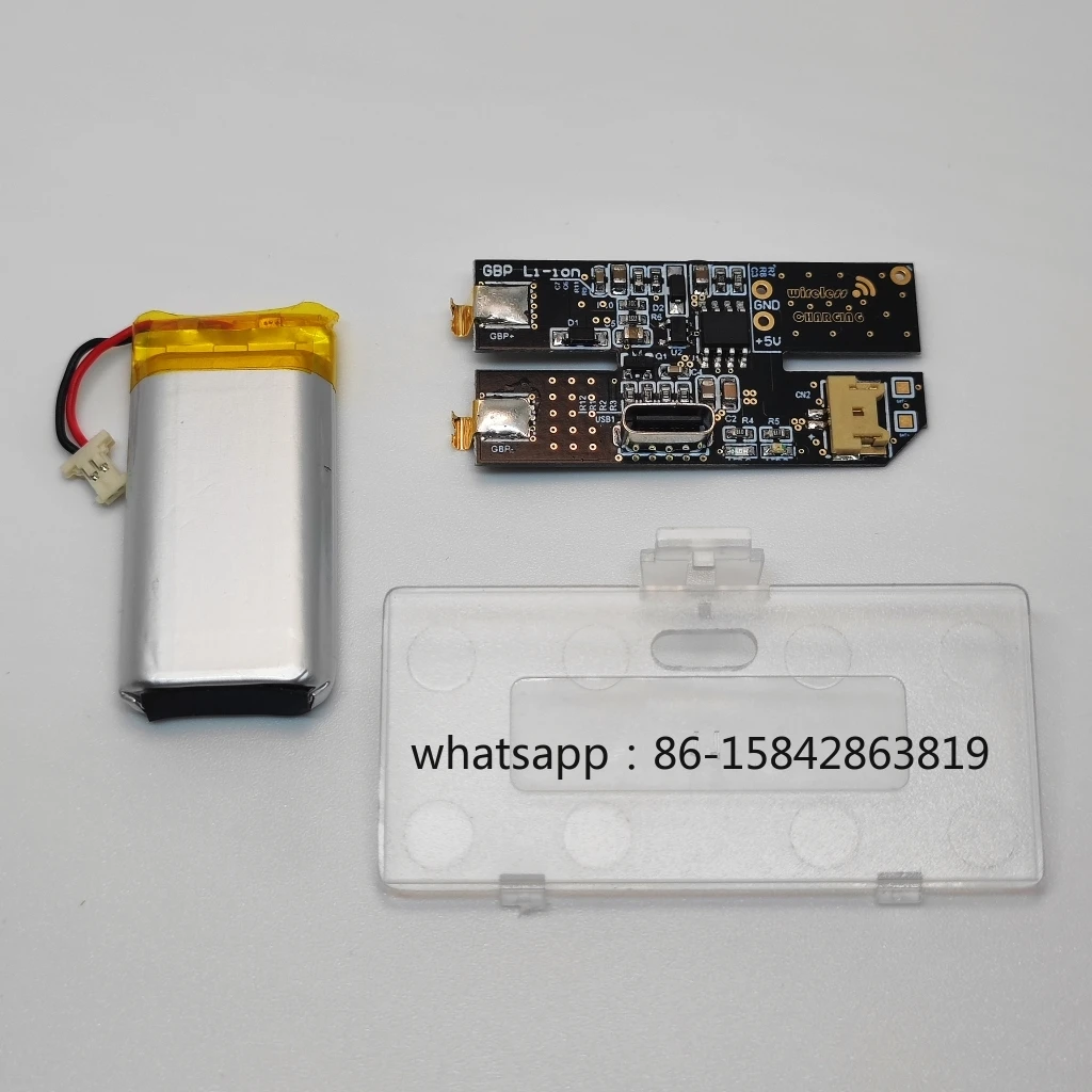 

Модуль перезаряжаемой литиевой батареи USB-C 700 мАч, не требующий пайки, подходит для GBP Gameboy Pocket
