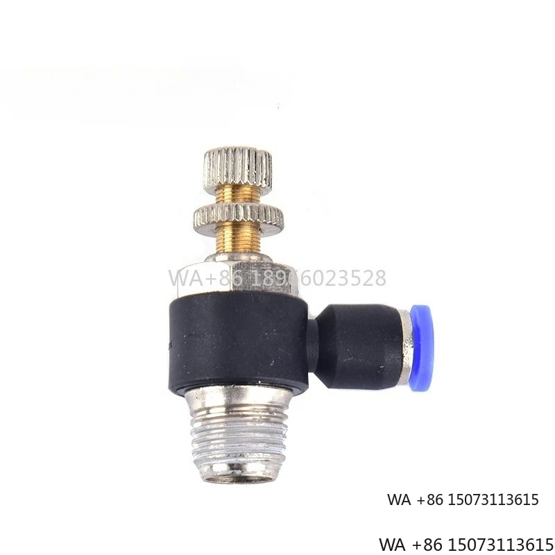 Zdjęcie 3: Złączka pneumatyczna krzyżowa z tworzywa sztucznego AirTAC serii Blue SL, SL8-01 SL8-02 SL8-03 SL8-04