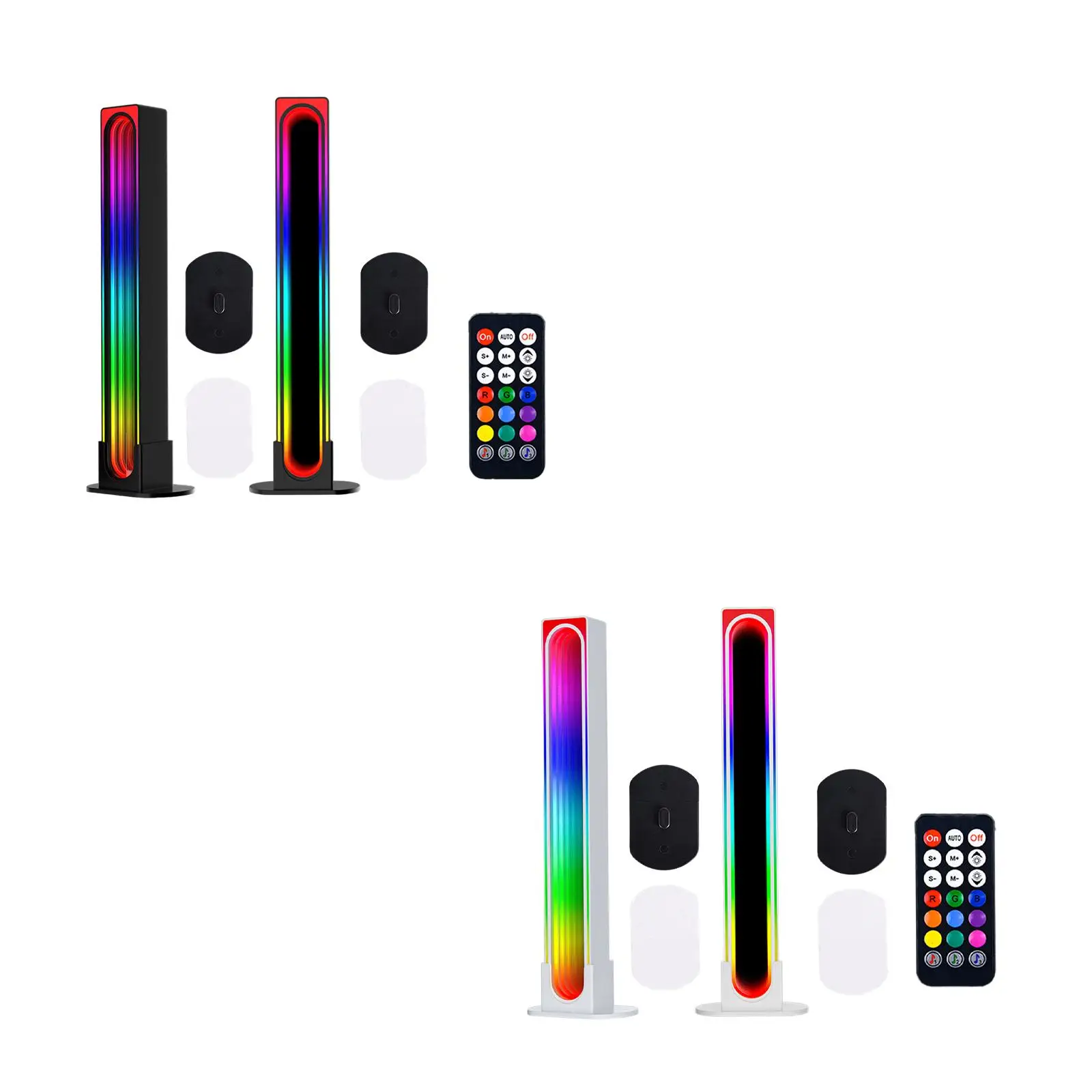 

LED RGB Light Bar Desk Light Sync to Dynamic Music with Remote and App Control for Gaming Party Movies Living Room Decor