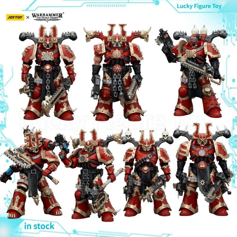 JOYTOY Warhammer 40K 1/18 World Eaters Khorne Berzerker Collection Model Action Figures Hobby Collectibles Models Classic Anime