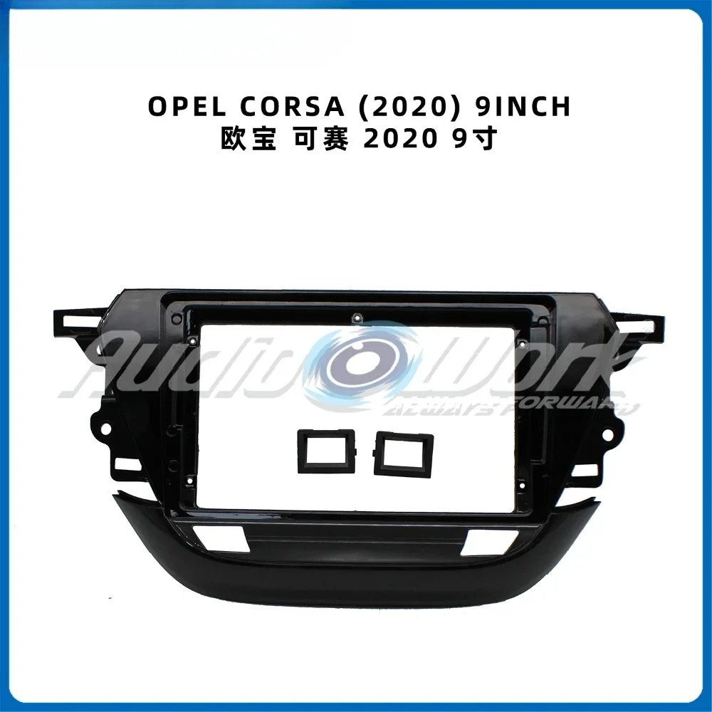 

For 2020 OPEL CORSA Car Accessories 9 Inch Frame Fascia Adapter Android Radio Audio Dash Fitting Pane