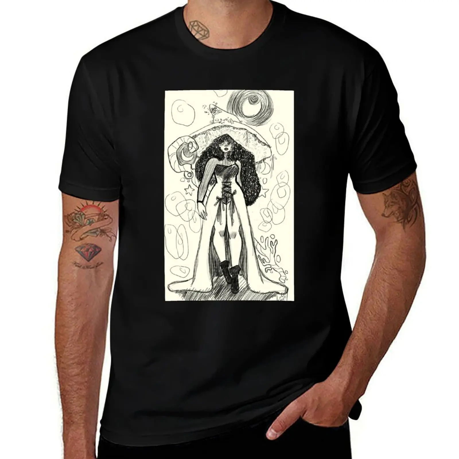 Witching Hours T-Shirt Casual Street Style Short Sleeve Tee T-Shirt