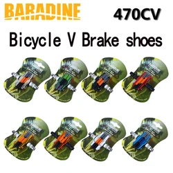 Baradine 470CV Road Bike V-brake Shoes Transparent 55mm Bike Pads Bicycle Brake Blocks Bicycle Accessories