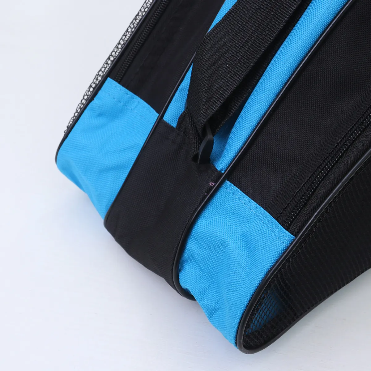 

Прочная треугольная сумка для роликовых коньков с усиленными ручками, сумка-тоут через плечо, синяя