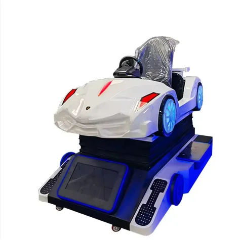 جديد VR Play Station Equipment Theme Amusement Park 9D Videos Gaming Chair Racing Simulator
