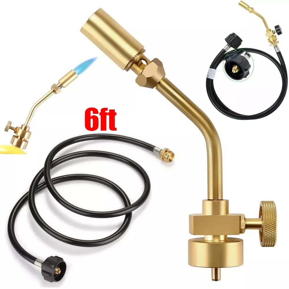

Propane Gas Tank Start Torch / Hose Adapter Brazing Soldering Welding Head