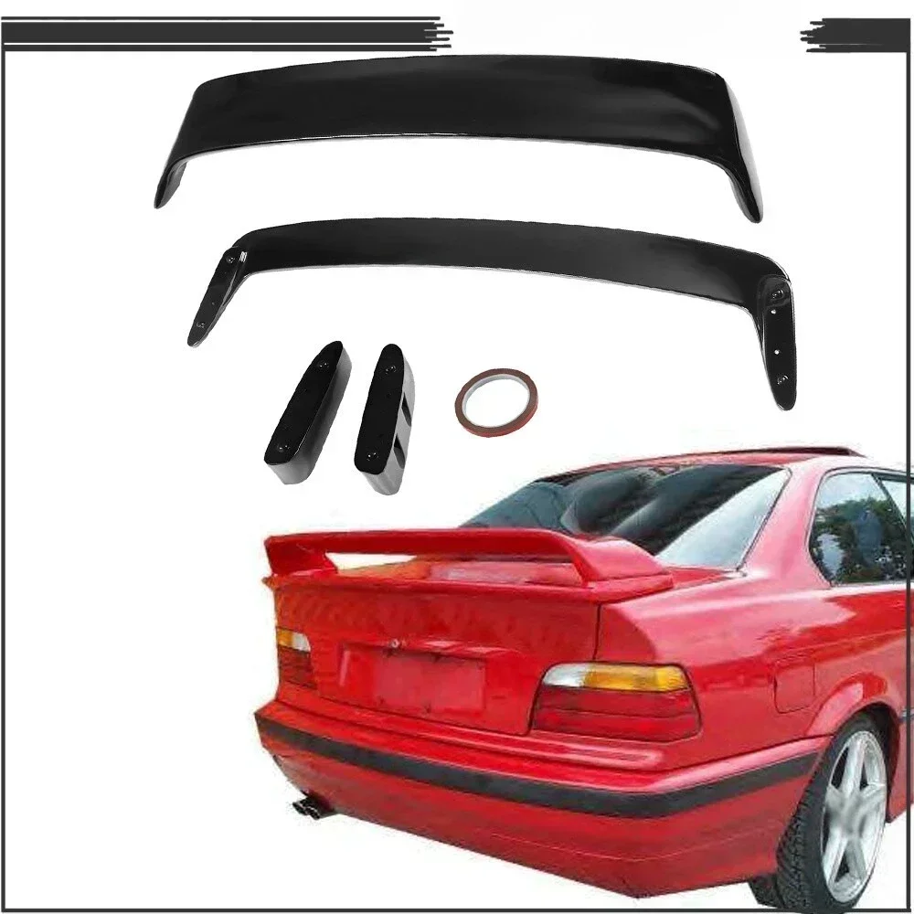 

Gloss Black For BMW 3 Series E36 M31992-1998 HIGH Style Rear Trunk Spoiler Wing