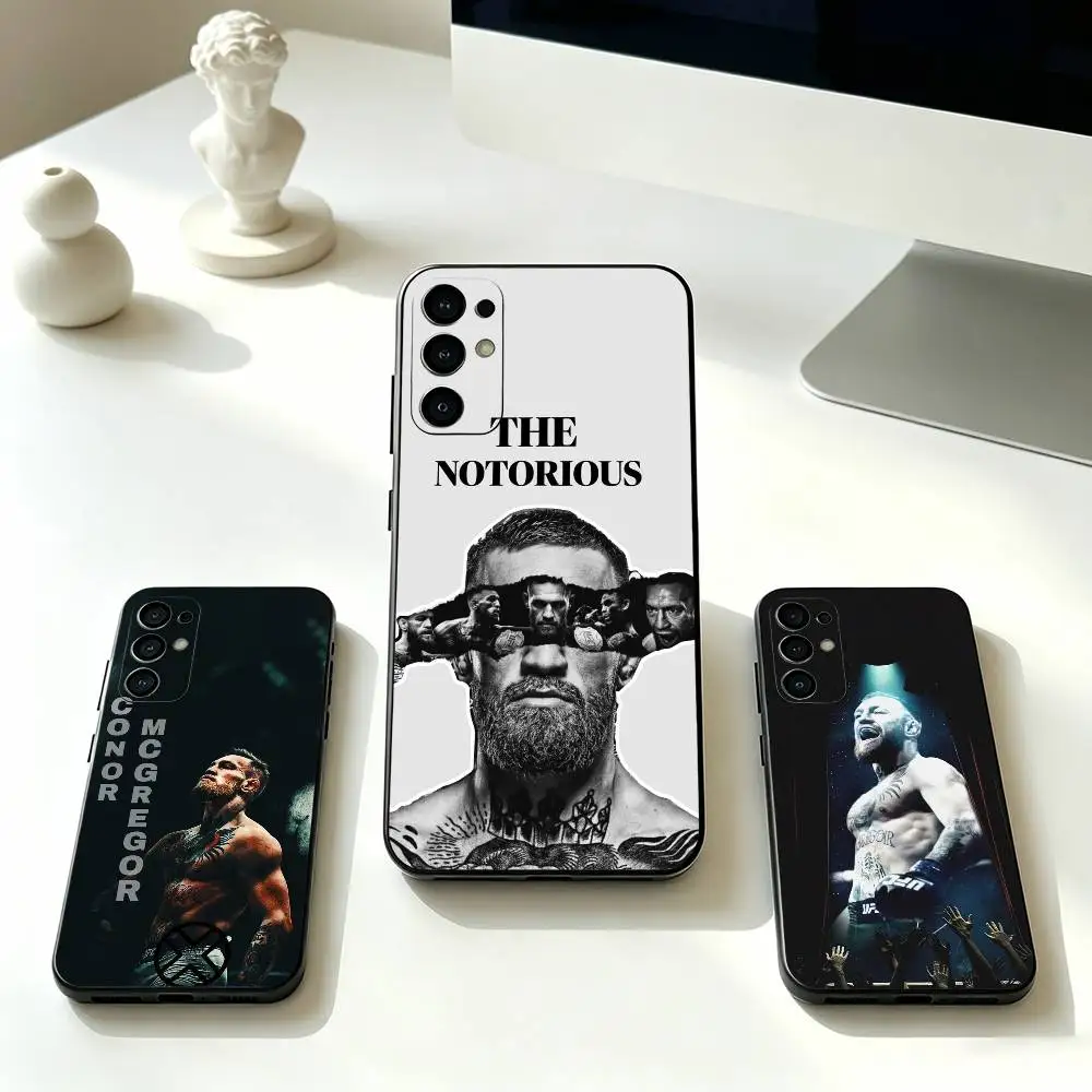 Conor McGregor The Notorious  Phone Case For Samsung S25,S24,S21,S22,S23,S30,Ultra,S20,Plus,Fe,Lite,Note,10,Black Cover