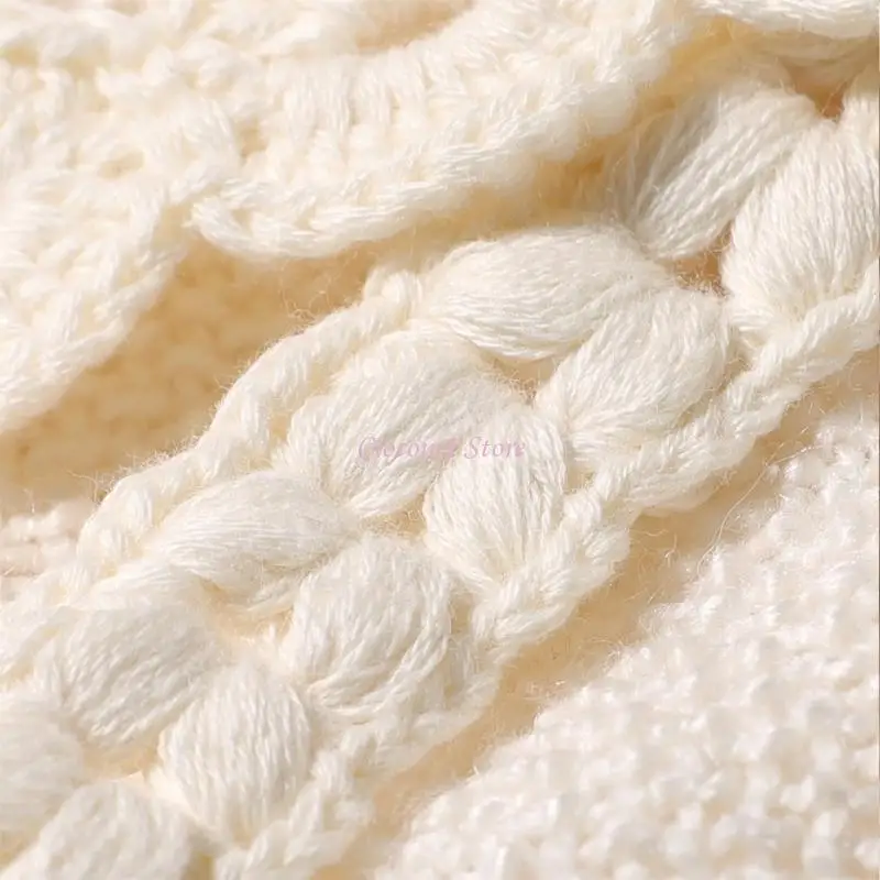 Y1UB الطفل هوة كليب الرضع الوليد الدمية سلسلة مصاصة حزام سلسلة كليب الطفل هوة حامل كليب المنسوجة سلسلة مهديء #4