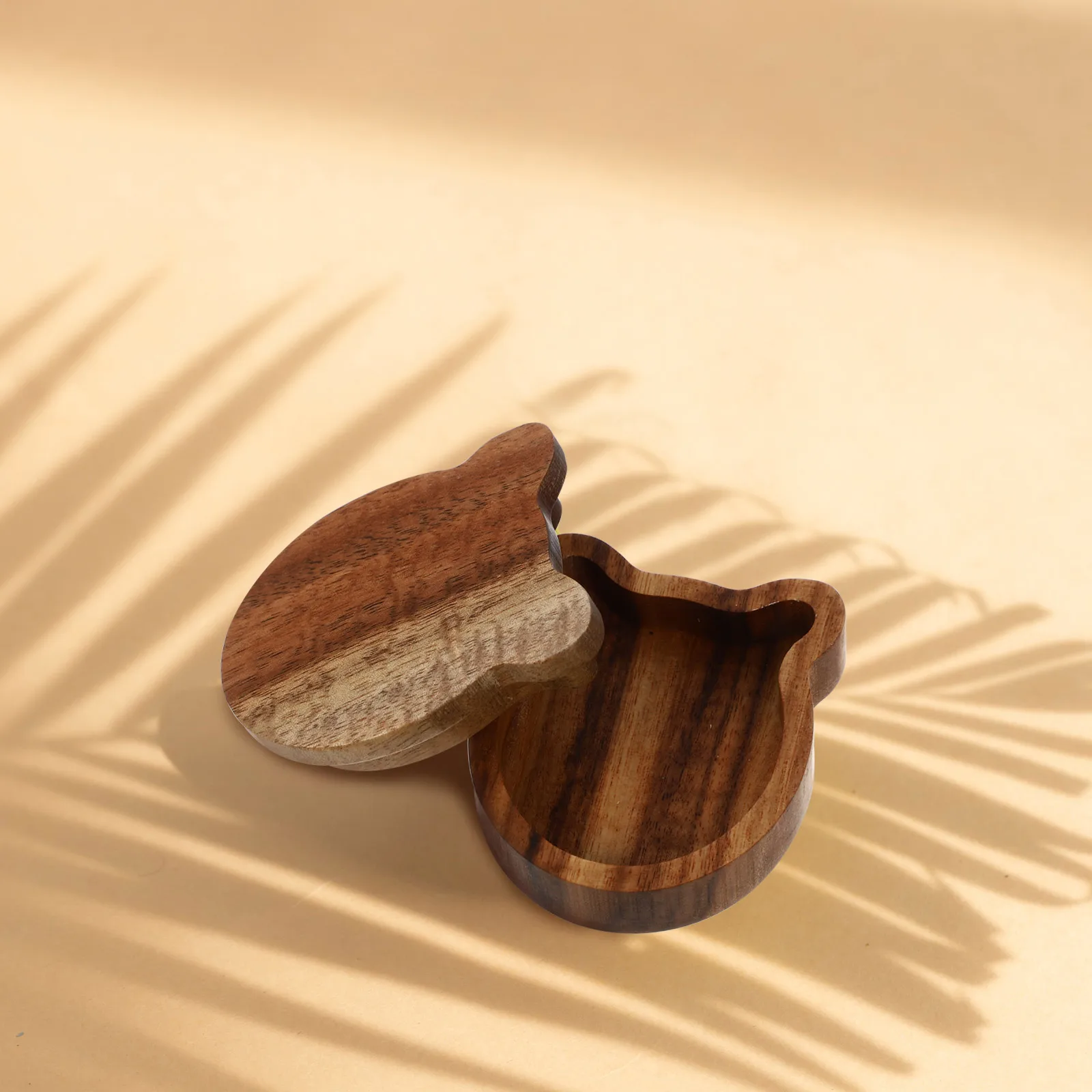 

Wooden Holder Picks Case Storage Guitar Musical Instrument Plectrum Acacia