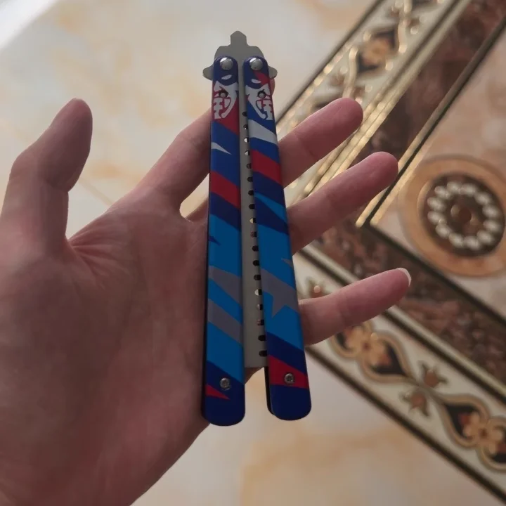 Valorant เกมอาวุธหวีผีเสื้อ GO Vol 2 Melee โลหะวัสดุ SAMURAI SWORD รุ่นมีดผีเสื้อของขวัญของเล่นเด็ก