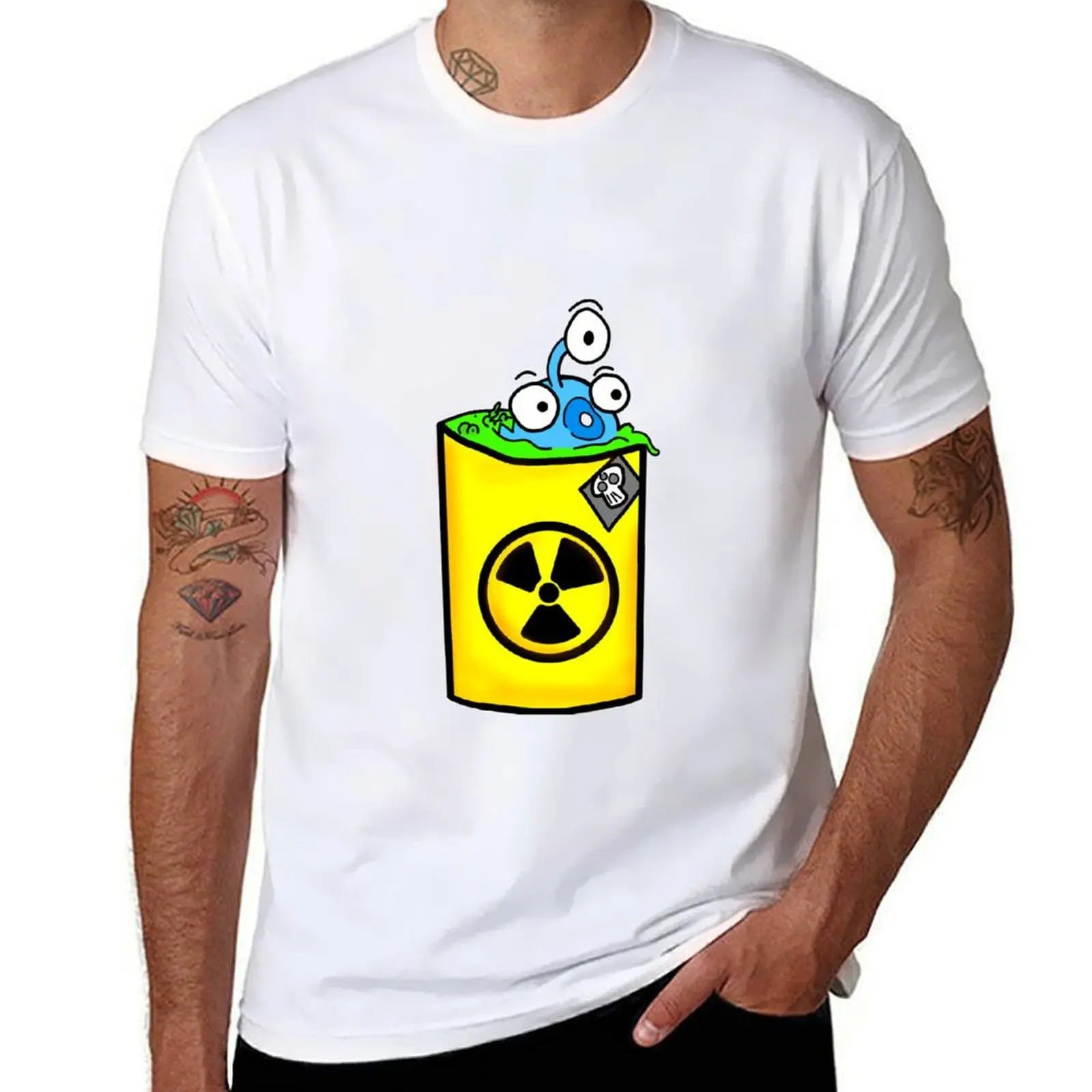 

radioactive shirts high quality shirt t graphic t man luxury shirts brand man t for man fish cotton T-Shirt