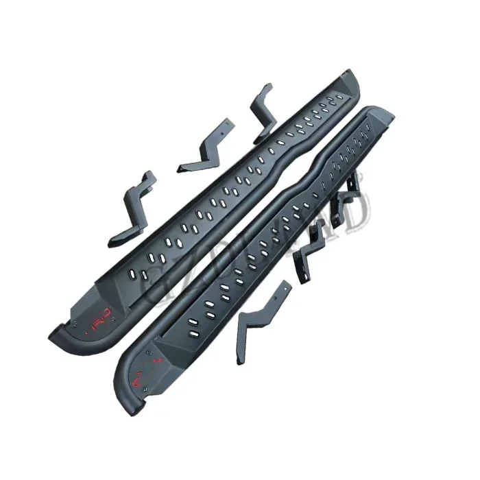 GZDL4WD Accesorios exteriores para coche Pedal de paso Juego de escalones laterales