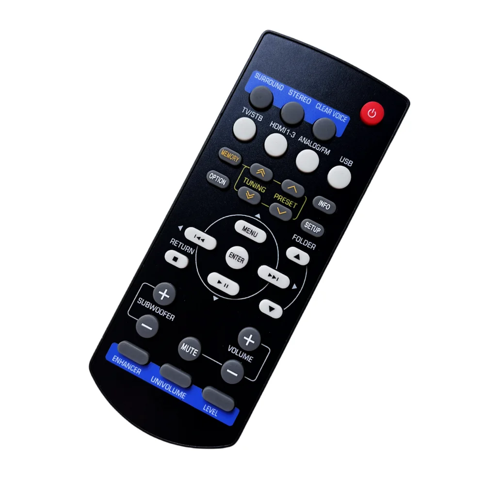 New remote control fit for Yamaha FSR50 WY57780 Sound Bar System