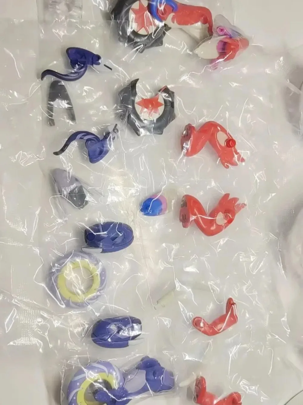 Figur Aksi Pokemon Asli Koraidon Miraidon Bentuk Sepeda Motor Mainan Model Koleksi Merah dan Violet Boneka Lucu Anak PVC