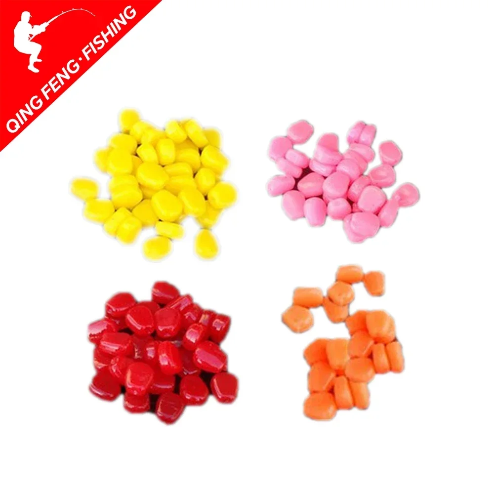 50 шт., цветные рыболовные приманки для ловли карпа, 0,4 г