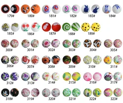 10PCS/Lot 15MM Daisy Violet Narcissus Rabbit Pattern Food Grade Silicone Beads For DIY Making Bracelet Keychain Accessories