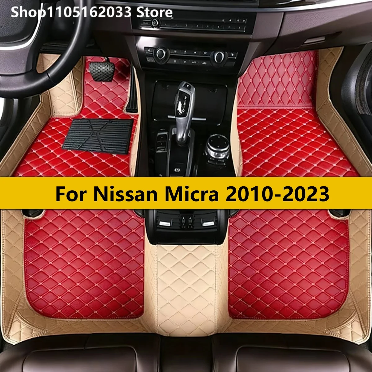 

Автомобильные коврики на заказ для Nissan Micra 2010-2023, автомобильные ковры, аксессуары для ног