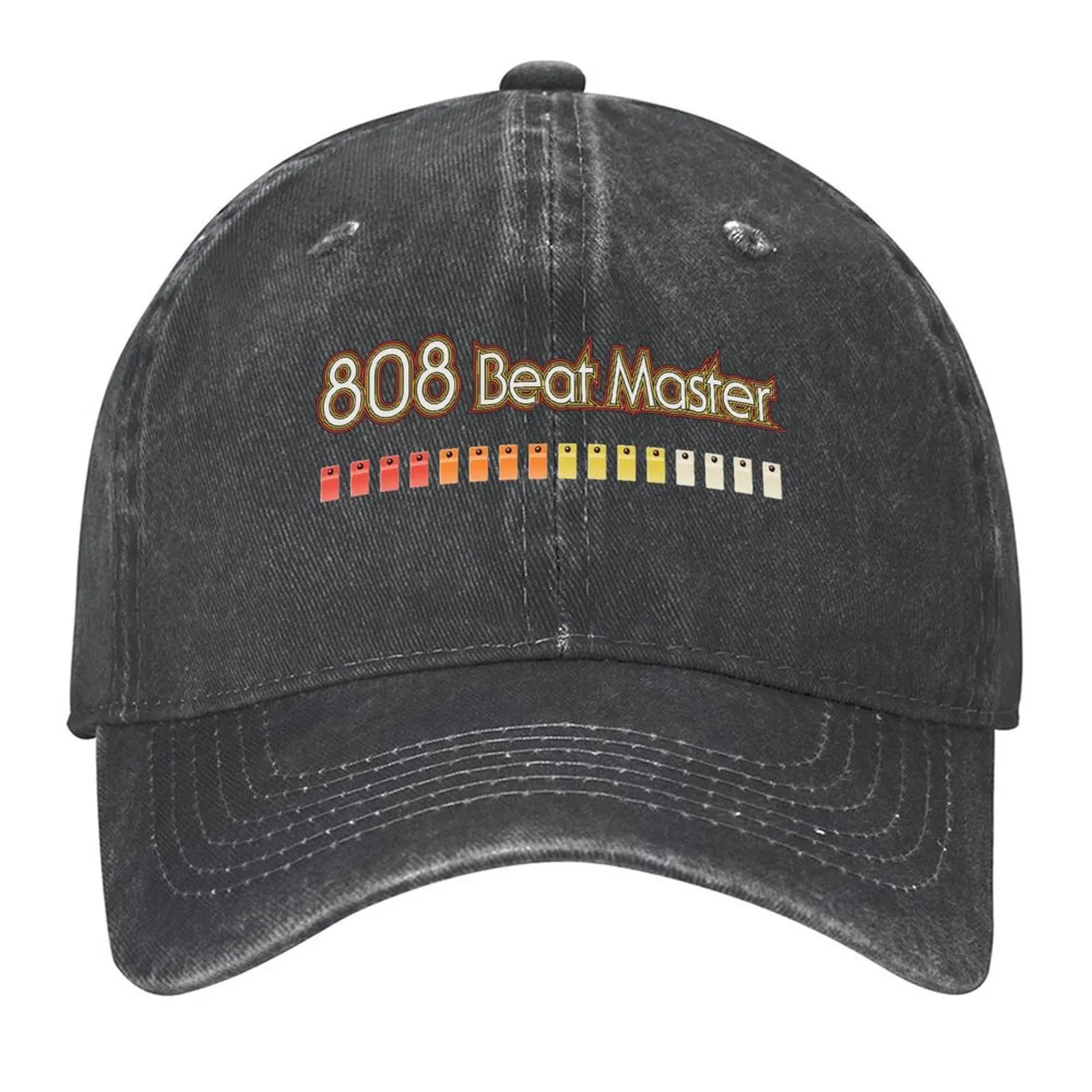 

808 Beat Master Drum Machine simple Rythm Buttons Baseball Cap Trucker Hat Rugby Golf party Hat Caps For Women Men's
