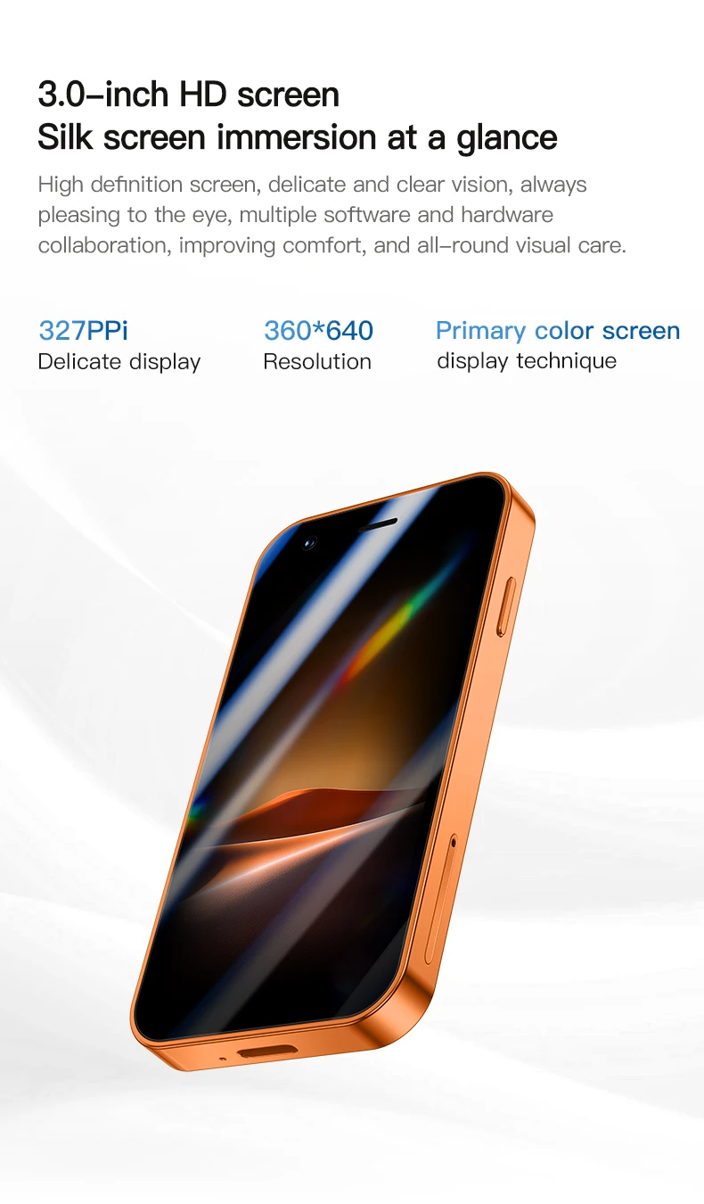 ONEMYTH A17 Mini Android 8.1 SmartPhone 3.0'' 2GB RAM 16GB ROM Dual SIM Standby Play Store 3G Small Mobile Phone