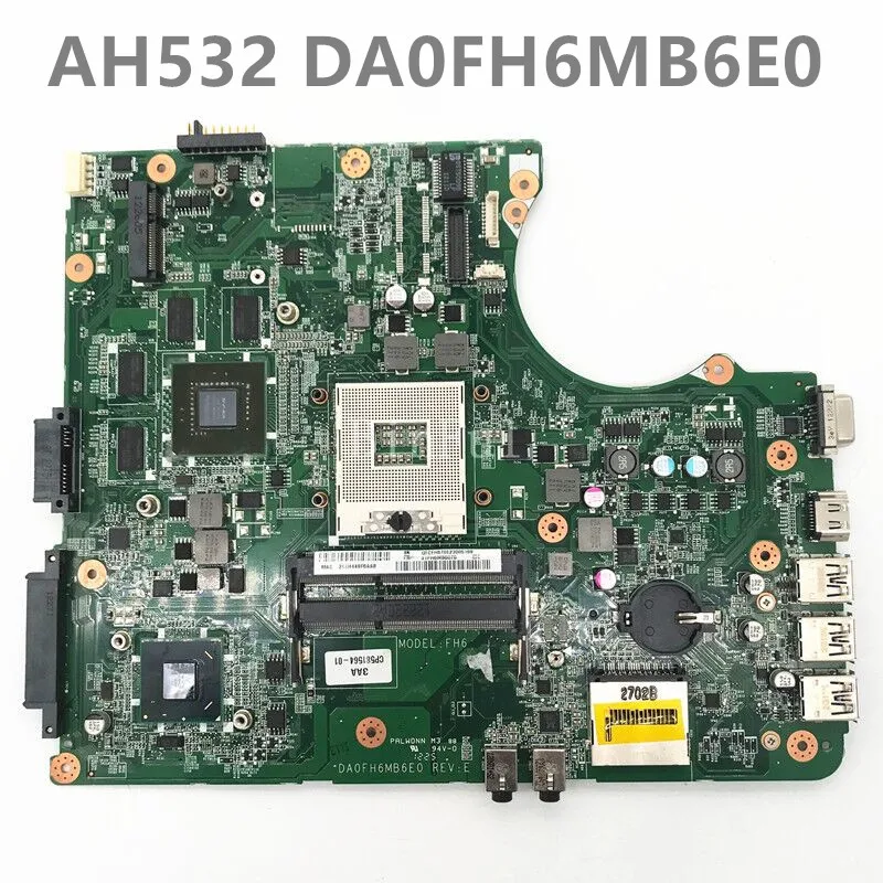 High Quality For FUJITSU Lifebook A532 AH532 Laptop Motherboard DA0FH6MB6E0 N13P-LP-A2 Notebook 100% Full Tested Working Well