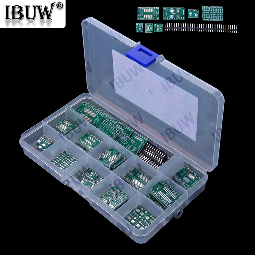 70PCS SOP16 SOP24 SMD to DIP Adapter Converter Plate PCB Board kit SOP14 SOP16 SOP24 SOP28 SOP10 SOP8 SOP28 SOP20 SOP