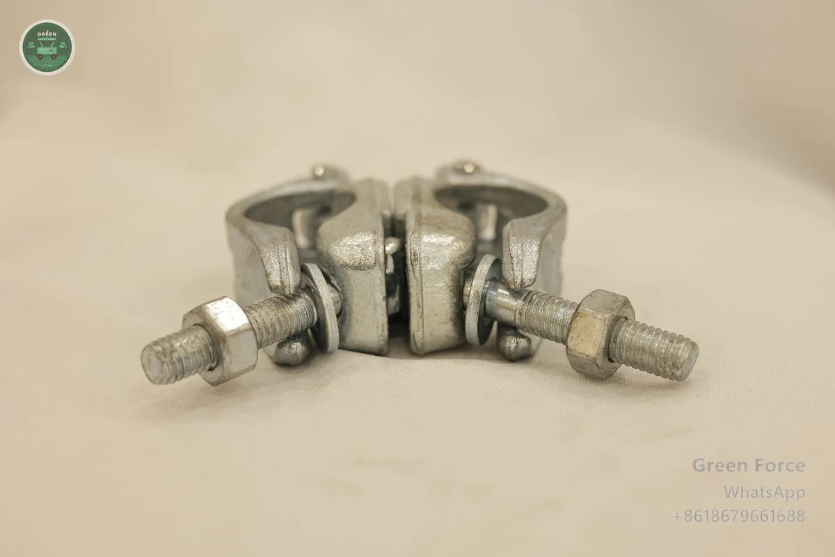 High-Load Double Rotating Scaffolding Connector for Steel Tube Frameworks