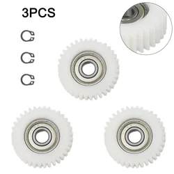 3pcs 36 Teeths Bicycle Wheel Hub Motor Planetary Gears 38x8x12mm Nylon Bearing Electric Bike Accessories For Bafang Motor Ebike
