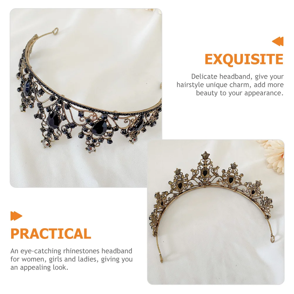 

Тиара с кристаллами и стразами, повязка на голову с короной, нежный дизайн для свадьбы, дня рождения, фестиваля, свадебный парик, потрясающий аксессуар для невесты