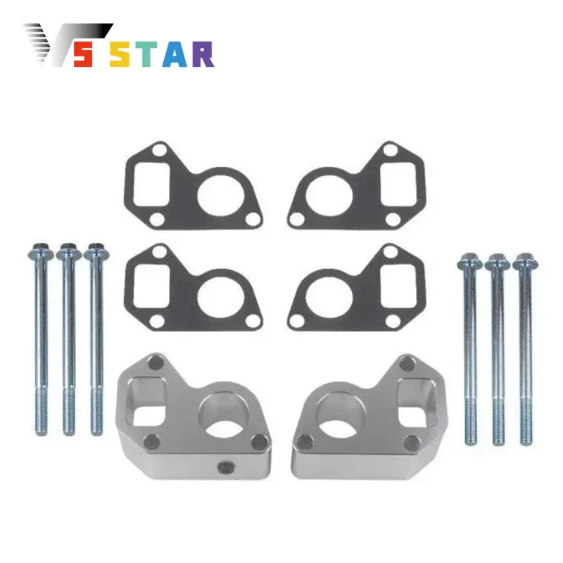 

Высококачественный алюминиевый комплект проставок для водяного насоса (1,50 дюйма), серебристый, для установки Corvette 1999 года выпуска и новее на двигатели LS/LS1