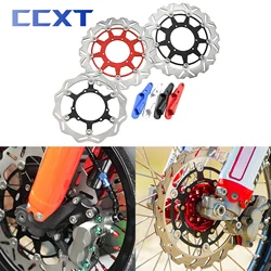 Motocross 260mm 320mm Front Floating Brake Disc Brake Caliper Bracket For Honda CR CRF 250R 450R 250X 450X 450RX 2002-2021 2022