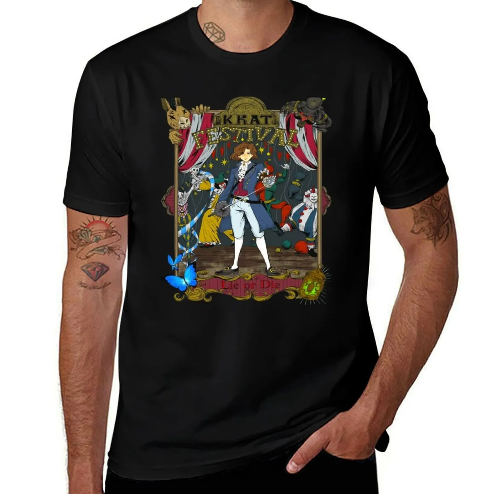 Lies of P T-Shirt Graphic Print Short Sleeve T-Shirt