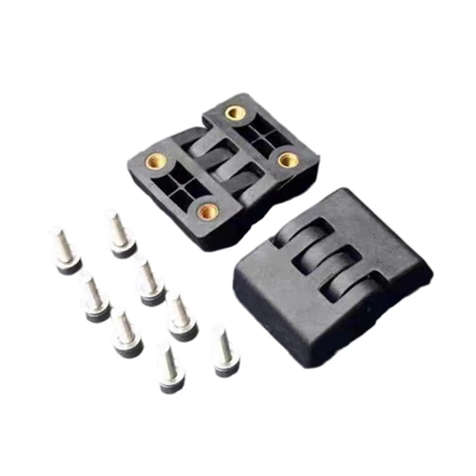 Motorcycle Top Box Nylon Hinge Kit Mounting Hardware Solution for Rear Luggage Organizer and Trunk Accessories