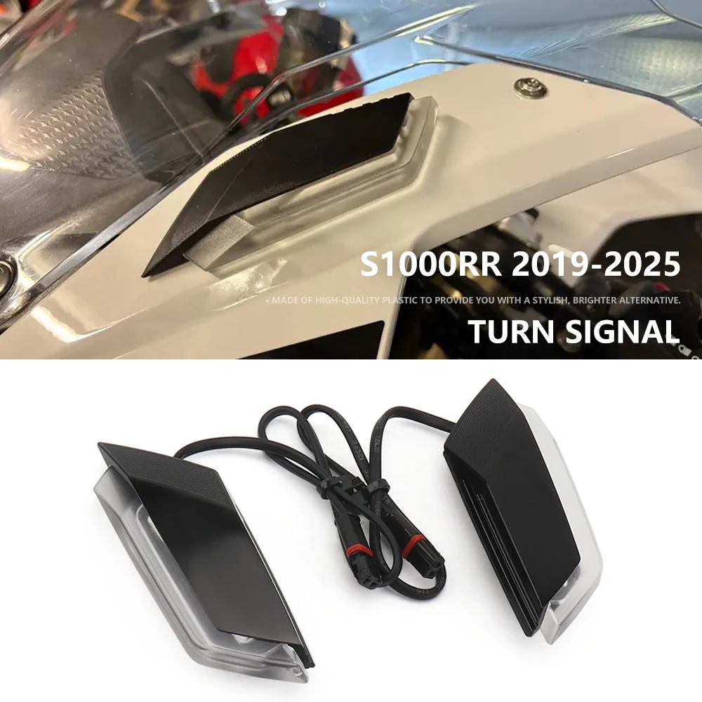 

Motorcycle Indicator For BMW S1000RR s1000rr S 1000 RR Motorcycle Front Flasher LED Turn Signal Light Mirror 2019-2025 2022 2023