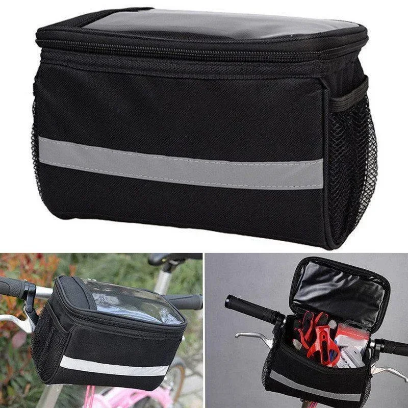 

Bicycle Front Handlebar Bag Outdoor Cycling Bike Phone Mount Bags