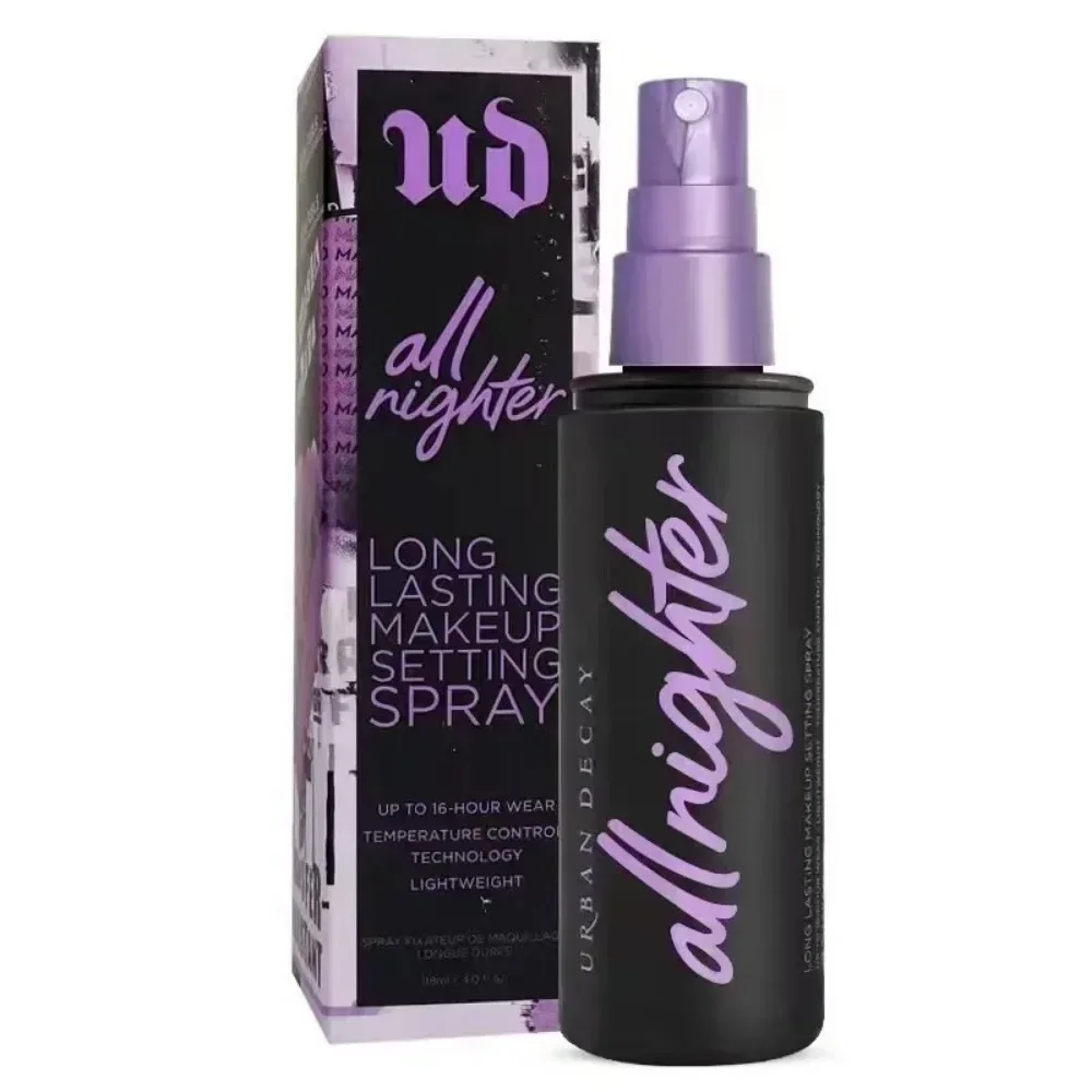 2024 Urban Decay Makeup Setting Spray Fast-forming Film Moisturizing Matte Non-sticky Oil Control Pearlescent Eye Shadow