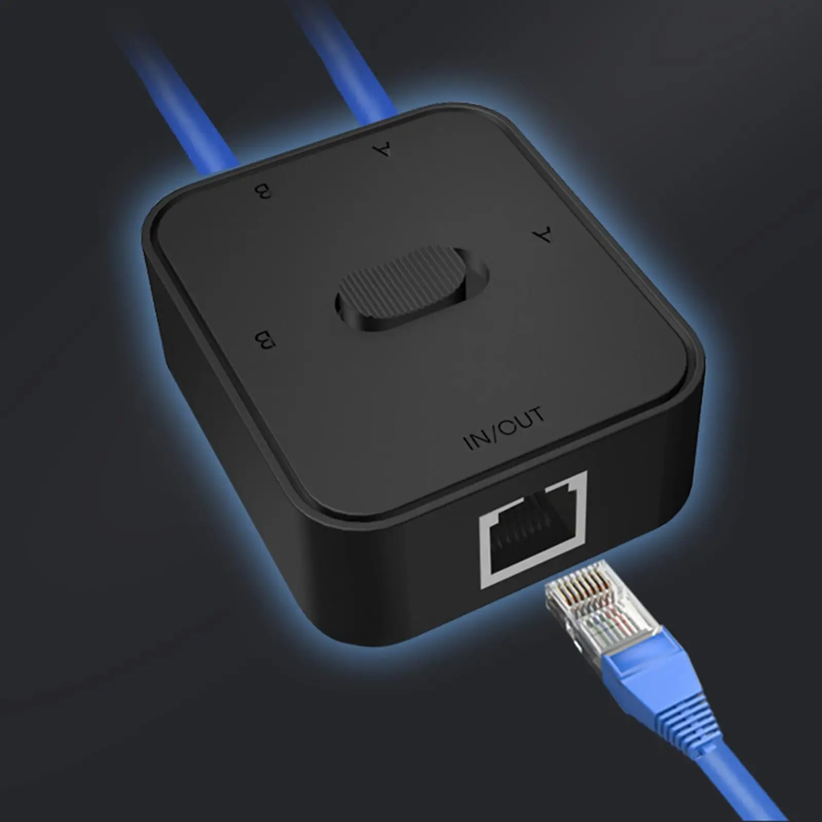 

Портативный сетевой адаптер Ethernet 1000 Мбит/с с функцией Plug and Play, многофункциональный PoE-удлинитель с кнопочным переключением для офиса, рабочего стола и дома