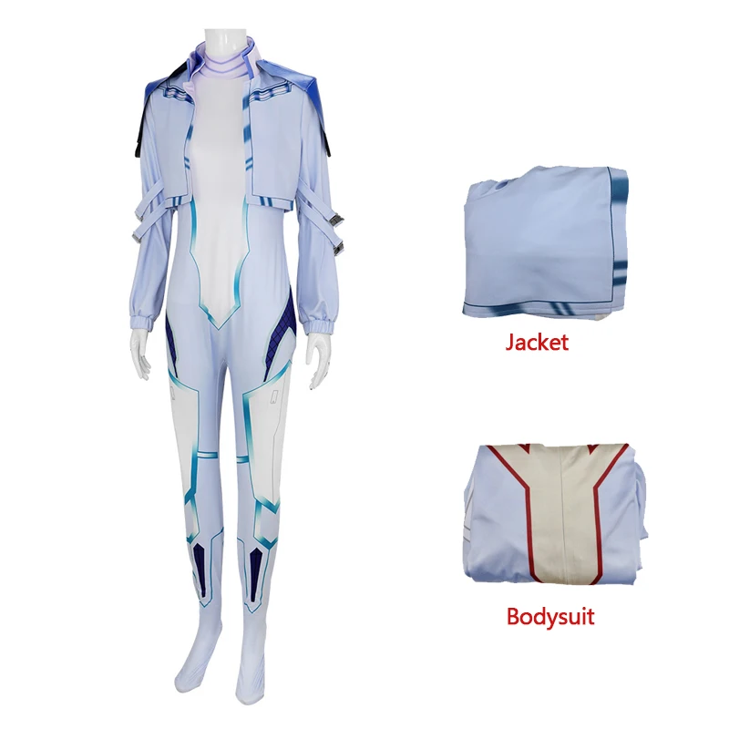 

Rivals Cosplay Fantasia Suit Coat Jumpsuit Battle Uniform Women Fantasy Jacket Zentai Woman For Halloween Party Disguise
