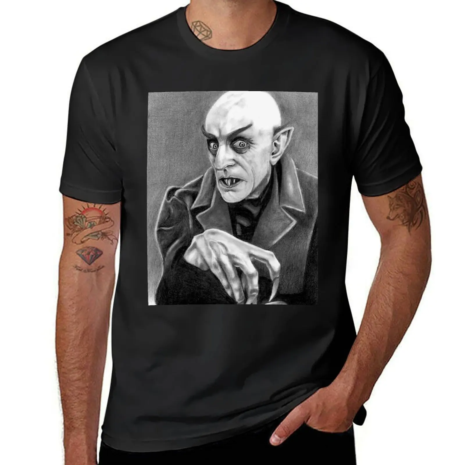 

Nosferatu T-Shirt quick-drying Aesthetic clothing tops sublime heavyweight t shirts for men