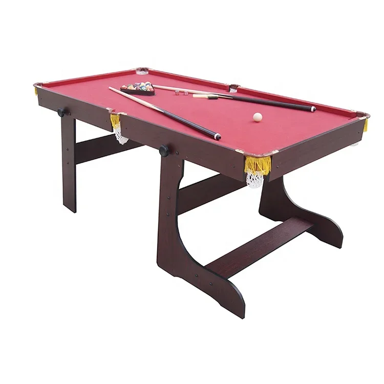 Modern 6ft Superior Billiard Table Foldable MDF Pool Table